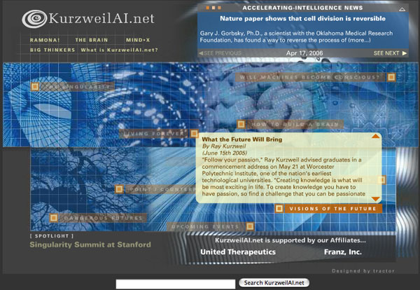 Image of KurzweilAI.net